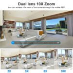 ⁦Caméra de Sécurité Ampoule à Double Objectif Suivi Automatique - كاميرة مراقبة بميزة التتبع الذاتي⁩ - الصورة ⁦7⁩