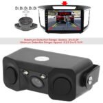 ⁦Kit de caméra de recule avec double capteur de de stationnement - كاميرة خلفية مع رادارات خلفية⁩ - الصورة ⁦4⁩