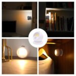 ⁦Lampe COB à détecteur de mouvement portable à 360 °⁩ - الصورة ⁦4⁩