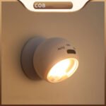 ⁦Lampe COB à détecteur de mouvement portable à 360 °⁩ - الصورة ⁦5⁩
