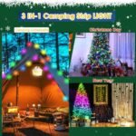⁦Guirlande Lumineuse Extérieure Rechargeable 20M - مصابيح سلسلة قابلة لإعادة الشحن⁩ - الصورة ⁦2⁩