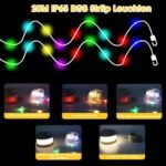 ⁦Guirlande Lumineuse Extérieure Rechargeable 20M - مصابيح سلسلة قابلة لإعادة الشحن⁩ - الصورة ⁦3⁩