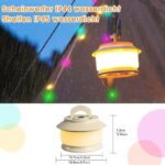 ⁦Guirlande Lumineuse Extérieure Rechargeable 20M - مصابيح سلسلة قابلة لإعادة الشحن⁩ - الصورة ⁦4⁩