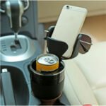 ⁦Porte-gobelet Multi intelligent réglable 5en1 pour voiture, rangement accessoires d'intérieur de voiture⁩ - الصورة ⁦3⁩