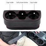 ⁦Organisateur de remplissage d'espace de voiture avec porte-gobelet⁩ - الصورة ⁦5⁩