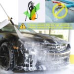⁦Kit de Lavage Auto Ultime Haute Pression avec Pistolet à Mousse et 5 Buses de Lavage - طقم غسل السيارات⁩ - الصورة ⁦2⁩