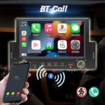 ⁦Autoradio à écran tactile avec Apple CarPlayer Android Auto et GPS Intégré - جهاز راديو للسيارة⁩ - الصورة ⁦7⁩