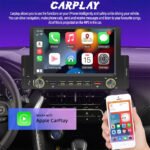 ⁦Autoradio à écran tactile avec Apple CarPlayer Android Auto et GPS Intégré - جهاز راديو للسيارة⁩ - الصورة ⁦5⁩