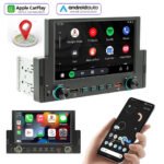 Autoradio à écran tactile avec Apple CarPlayer Android Auto et GPS Intégré - جهاز راديو للسيارة