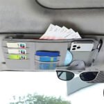 ⁦Organiseur de pare-soleil universelle  de voiture multifonctionnel - منظم أغراض في السيارة⁩ - الصورة ⁦3⁩