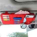 ⁦Organiseur de pare-soleil universelle  de voiture multifonctionnel - منظم أغراض في السيارة⁩ - الصورة ⁦2⁩