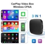 ⁦Box CarPlay Sans Fil Android 13 pour Voiture Stockage 32GB + 2GB RAM – جهاز ميديا بنظام أندرويد 13⁩ - الصورة ⁦5⁩