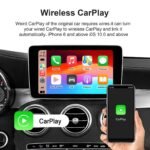 ⁦Box CarPlay Sans Fil Android 13 pour Voiture Stockage 32GB + 2GB RAM – جهاز ميديا بنظام أندرويد 13⁩ - الصورة ⁦3⁩