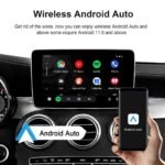 ⁦Box CarPlay Sans Fil Android 13 pour Voiture Stockage 32GB + 2GB RAM – جهاز ميديا بنظام أندرويد 13⁩ - الصورة ⁦2⁩