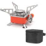 ⁦Mini réchaud à gaz pliable en métal pour camping - موقد غاز محمول⁩ - الصورة ⁦4⁩