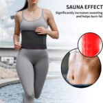 ⁦Ceinture de sudation pour Homme et Femme avec Poche Extérieure  - حزام تنحيف⁩ - الصورة ⁦4⁩