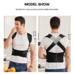 ⁦Ceinture de posture réglable pour le dos unisexe⁩ - الصورة ⁦3⁩