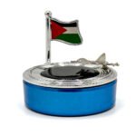 ⁦Diffuseur d'aromathérapie solaire rotatif avec drapeau⁩ - الصورة ⁦4⁩