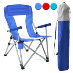 Chaise de camping pliable légère et durable de qualité supérieure avec porte-gobelet - كرسي تخييم جودة عالية