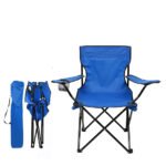 ⁦Chaise Pliante Portable avec Accoudoir Porte-Gobelet et Sac de Transport⁩ - الصورة ⁦4⁩