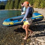 ⁦Bateau Gonflables Challenger 2 avec Deux Rames et Pompe Intex 68367NP - قارب كبير مع مجاديف ومضخة⁩ - الصورة ⁦7⁩