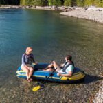 ⁦Bateau Gonflables Challenger 2 avec Deux Rames et Pompe Intex 68367NP - قارب كبير مع مجاديف ومضخة⁩ - الصورة ⁦5⁩