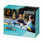 ⁦Bateau Gonflables Challenger 2 avec Deux Rames et Pompe Intex 68367NP - قارب كبير مع مجاديف ومضخة⁩ - الصورة ⁦2⁩