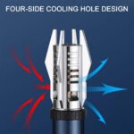 ⁦Briquet à flamme droite très puissant coupe-vent - موقد نار محمول⁩ - الصورة ⁦2⁩