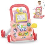 ⁦Trotteur Éducatif 2 en 1 avec Tableau de Dessin et Panneau Musical pour Bébé – مشاية تعليمية 2 في 1 مع لوحة رسم ولوحة موسيقية للأطفال⁩ - الصورة ⁦6⁩