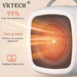 ⁦Radiateur Soufflant Céramique 500 W avec Thermostat Intelligente - سخان كهربائي محمول⁩ - الصورة ⁦6⁩