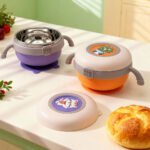 ⁦Boîte à Manger pour Enfants avec Couvercle Illustré Design Ludique - علبة حفظ الطعام للأطفال⁩ - الصورة ⁦3⁩