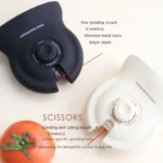 ⁦Aiguiseur de Cou-teaux et Ciseaux 3en1 avec Sélecteur Rotatif - أداة شحذ السكا-كين والمقص⁩ - الصورة ⁦5⁩