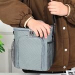 ⁦Sac à déjeuner isotherme de grande capacité avec bandoulière⁩ - الصورة ⁦9⁩