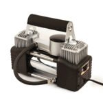 ⁦Compresseur automobile à double piston, 70 L/min, tuyau de 3 mètres, 12 V⁩ - الصورة ⁦2⁩