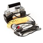 ⁦Compresseur automobile à double piston, 70 L/min, tuyau de 3 mètres, 12 V⁩ - الصورة ⁦5⁩