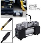 ⁦Compresseur d'Air Double Cylindre SHREESAMP avec Kit de réparation 12V -150PSI – مضخة هواء مزدوجة الأسطوانة مع أدوات التصليح⁩ - الصورة ⁦3⁩