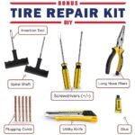 ⁦Compresseur d'Air Double Cylindre SHREESAMP avec Kit de réparation 12V -150PSI – مضخة هواء مزدوجة الأسطوانة مع أدوات التصليح⁩ - الصورة ⁦5⁩