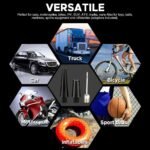 ⁦Compresseur d'Air Double Cylindre SHREESAMP avec Kit de réparation 12V -150PSI – مضخة هواء مزدوجة الأسطوانة مع أدوات التصليح⁩ - الصورة ⁦7⁩