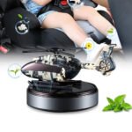 ⁦Diffuseur d'aromathérapie Solaire Décoration Style Avion Camouflage - موزع العطر في السيارة⁩ - الصورة ⁦2⁩