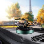 ⁦Diffuseur d'aromathérapie Solaire Décoration Style Avion Camouflage - موزع العطر في السيارة⁩ - الصورة ⁦5⁩