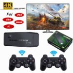⁦Console de jeu vidéo rétro avec 10000 jeux intégrés +2 manette sans fil 4K HDMI⁩ - الصورة ⁦6⁩