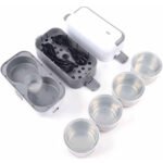 ⁦Boîte à Lunch Électrique Portable avec 2 Récipients Amovibles en Acier Inoxydable - علبة تسخين طعام⁩ - الصورة ⁦6⁩