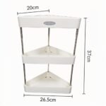 ⁦Étagère d'Angle de Rangement Multifonctionnelle 3 Tier – رف زاوية للتخزين متعدد الوظائف⁩ - الصورة ⁦5⁩
