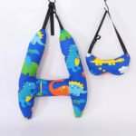 ⁦Oreiller de voyage et Sécurité pour enfant et adulte, support de tête en forme de H⁩ - الصورة ⁦5⁩