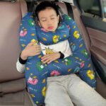 ⁦Oreiller de voyage et Sécurité pour enfant et adulte, support de tête en forme de H⁩ - الصورة ⁦2⁩