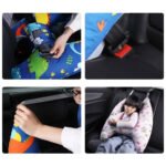 ⁦Oreiller de voyage et Sécurité pour enfant et adulte, support de tête en forme de H⁩ - الصورة ⁦6⁩
