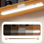 ⁦Barre lumineuse LED rechargeable tactile avec 3 modes de couleurs et minuterie GM - مصباح مغناطيسي قابل للتثبيت في عدة أماكن⁩ - الصورة ⁦5⁩