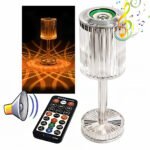 Lampe Cristal LED avec Haut-Parleur Bluetooth - مكبر صوت ومصباح كريستالي