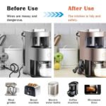 ⁦Support Enrouleur de Câble 6Pcs Facile à Installer - مثبت ومنظم كابلات⁩ - الصورة ⁦7⁩