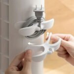 ⁦Support Enrouleur de Câble 6Pcs Facile à Installer - مثبت ومنظم كابلات⁩ - الصورة ⁦4⁩